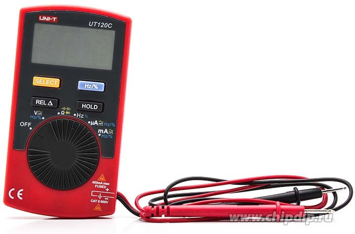 UNI-T UT120C Мультиметр цифровой карманный Внесён в реестр РК, фото 1