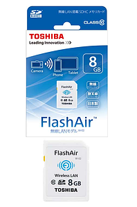 Карта памяти Toshiba 8ГБ FlashAir W-02