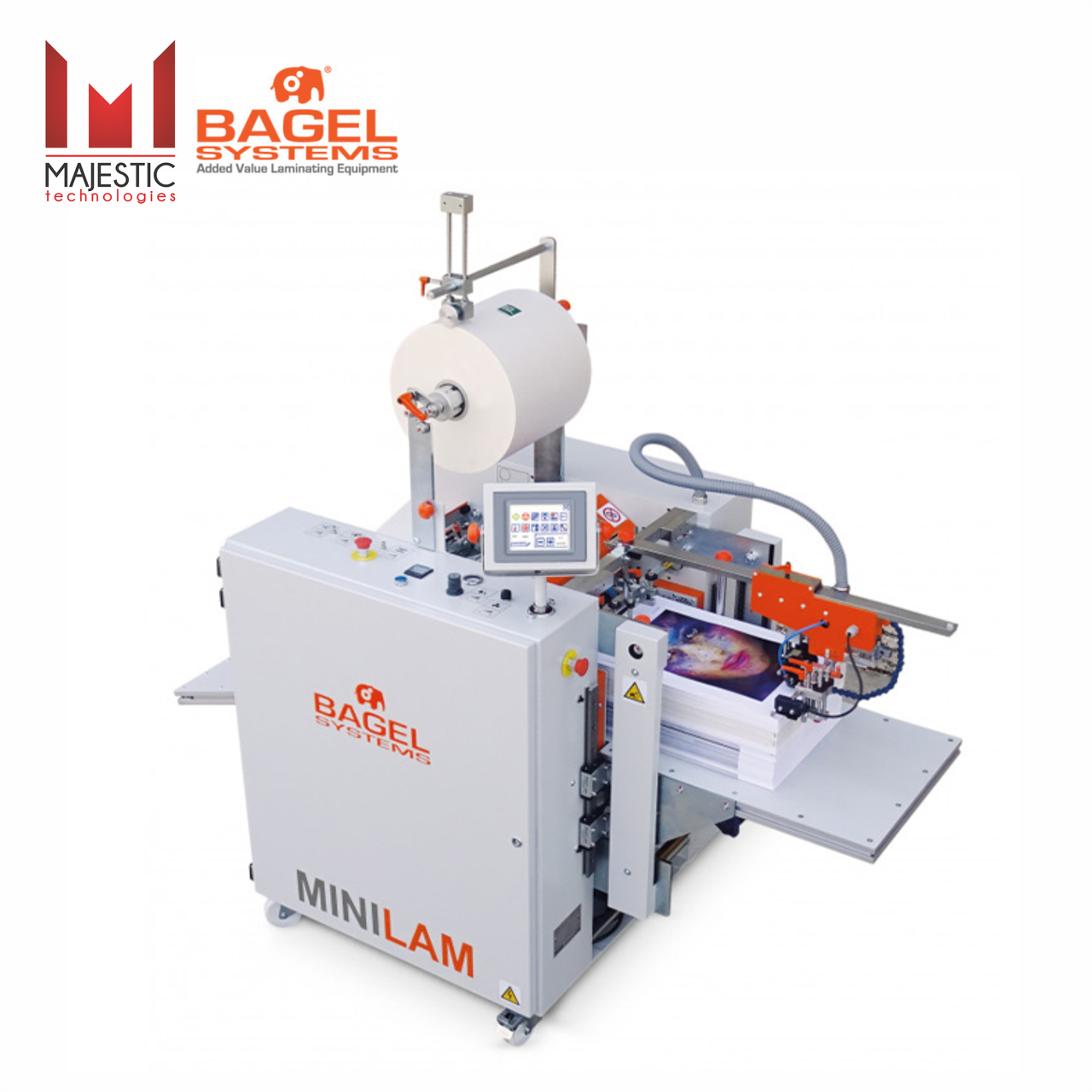 Ламинатор рулонный с автоматической подачей Bagel MINILAM B3 M380 (15 m/m, 380 x 700 mm)