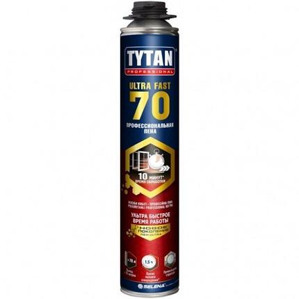 Пена монтажная профессиональная 70 Ultra Fast Tytan зимняя, фото 1