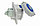CA1502 INPIN Розетка встраиваемая наклонная 32A/230V/1P+N+E/IP67 фланец 92x100, фото 3