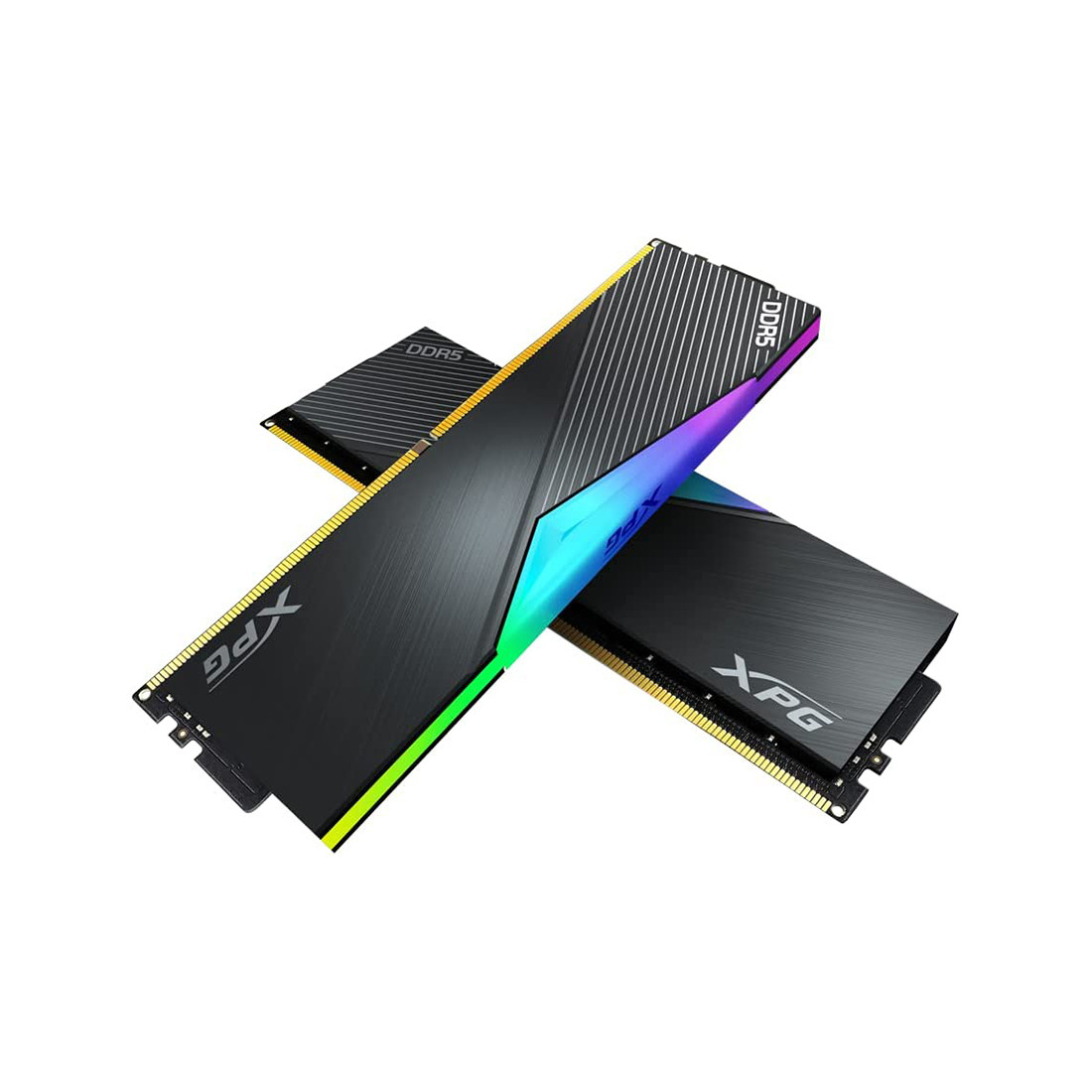 Комплект модулей памяти ADATA XPG Lancer RGB AX5U5600C3616G-DCLARBK DDR5 32GB (Kit 2x16GB) 5600MHz 2-011803 - фото 1 - id-p115509661
