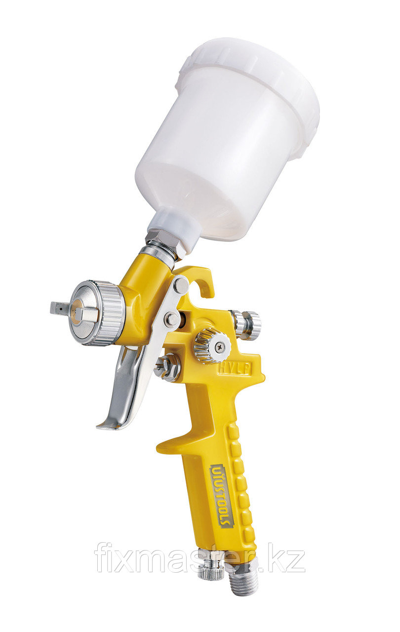 Краскопульт пневматический UYUSTOOLS SP1012-M, верхний бак, 120 мл