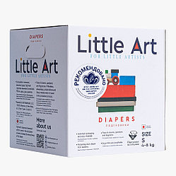 Little Art Подгузники, S 4-8 kg, 36 шт.