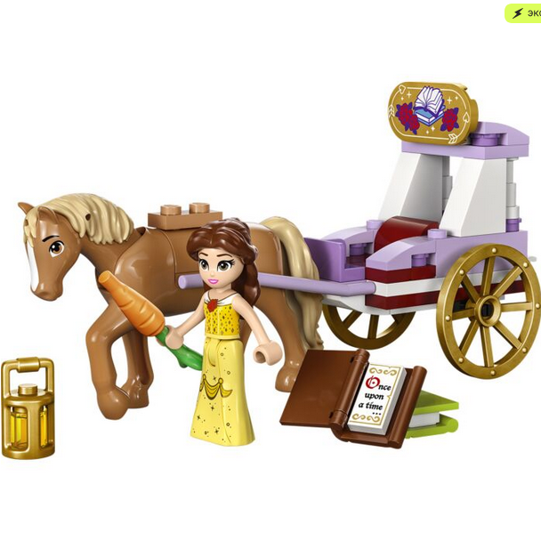 43233 Lego Disney Конная повозка Бель, Лего Принцессы Дисней - фото 2 - id-p115434736