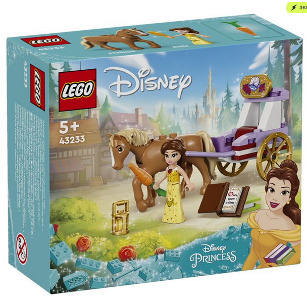 43233 Lego Disney Конная повозка Бель, Лего Принцессы Дисней - фото 3 - id-p115434736