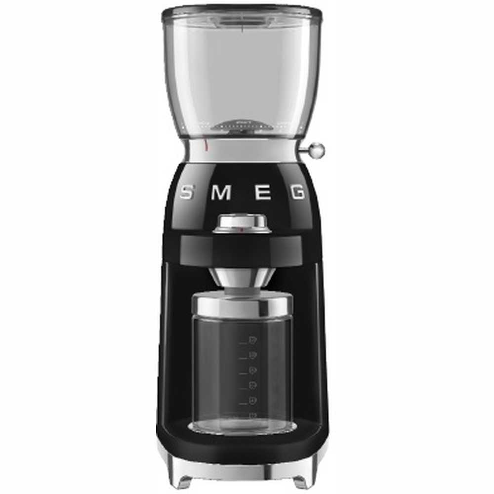 Smeg Espresso Coffee Machine Black ECF01BLUK + CGF01BLUK Coffee Grinder + MFF11BLUK Milk Frother - фото 2 - id-p115510517