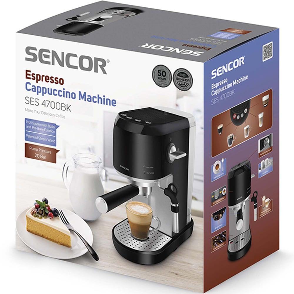 Sencor Espresso Machine 4700Bk - фото 5 - id-p115510520