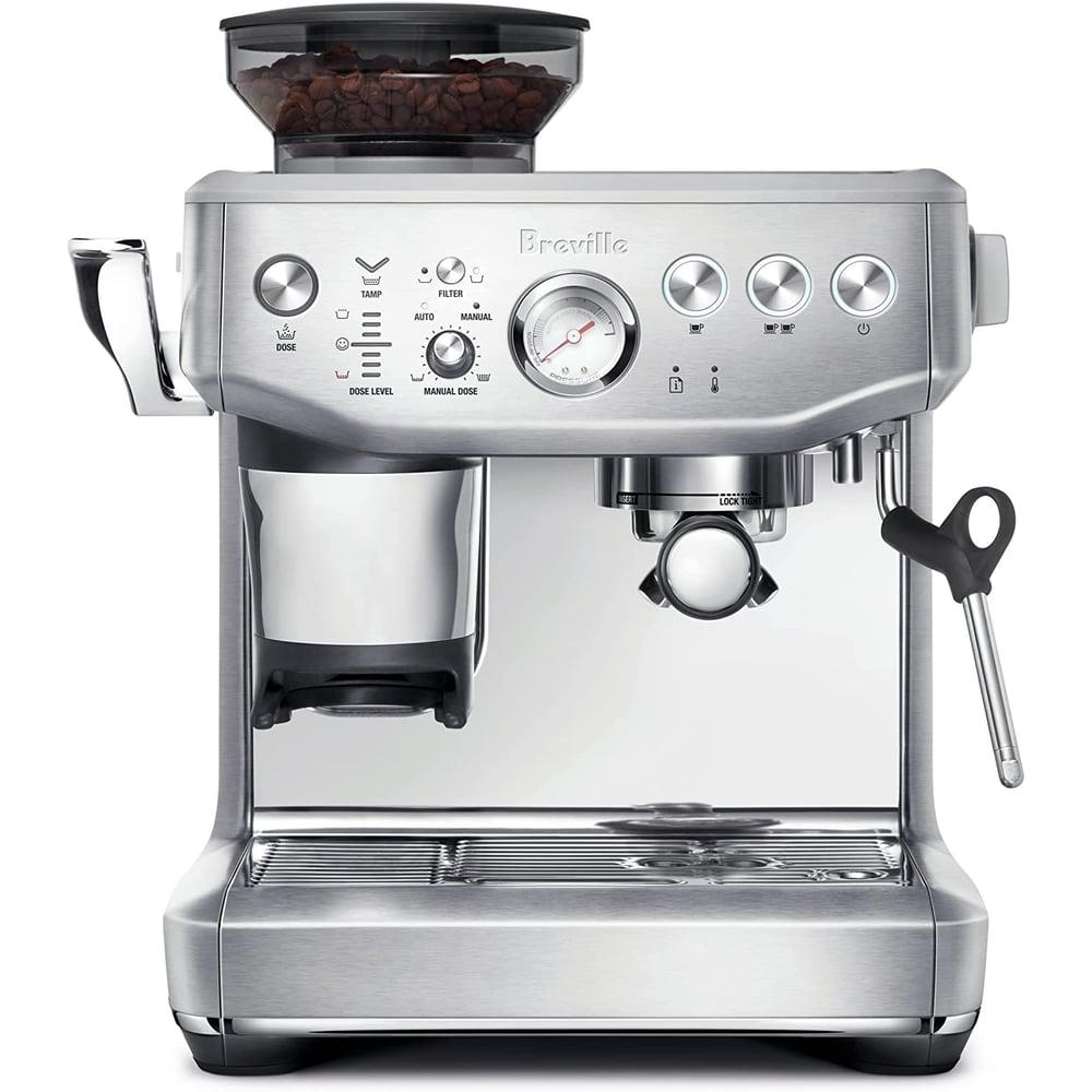 Breville The Barista Express Impress, Brushed Stainless Steel, Silver BES876BSS - фото 1 - id-p115510528