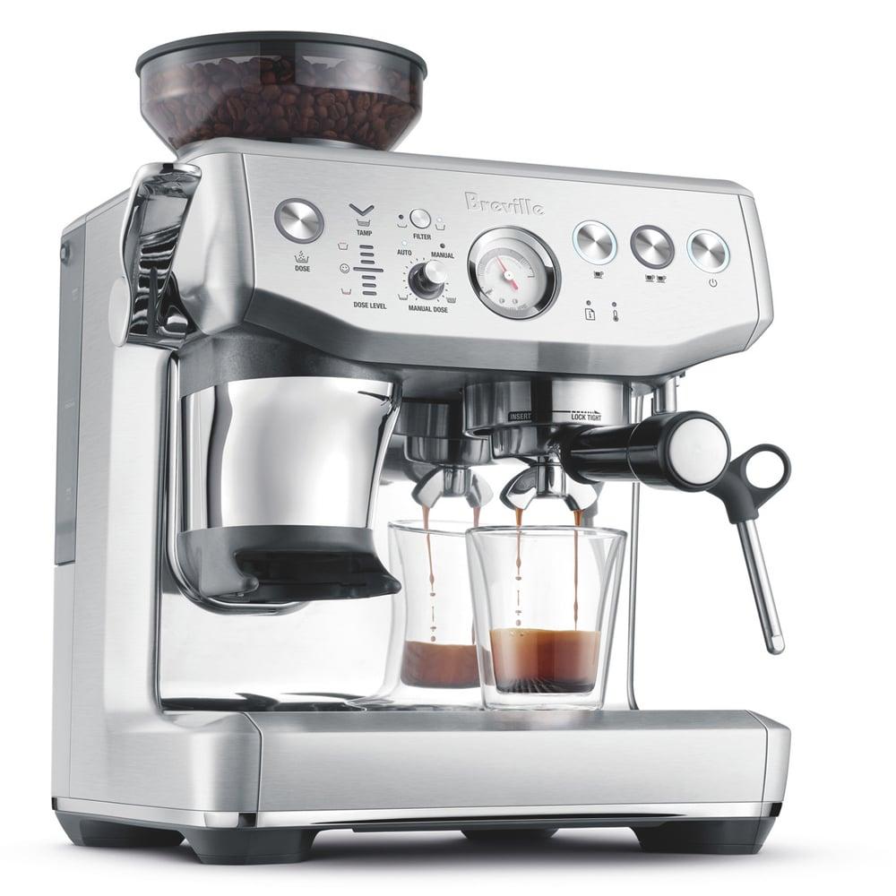 Breville The Barista Express Impress, Brushed Stainless Steel, Silver BES876BSS - фото 2 - id-p115510528