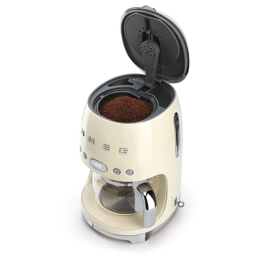 Smeg Drip Filter Coffee Machin Cream DCF02CRUK - фото 3 - id-p115510559