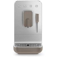 Smeg Coffee Machine with Milk Frother Matt Taupe BCC02TPMUK