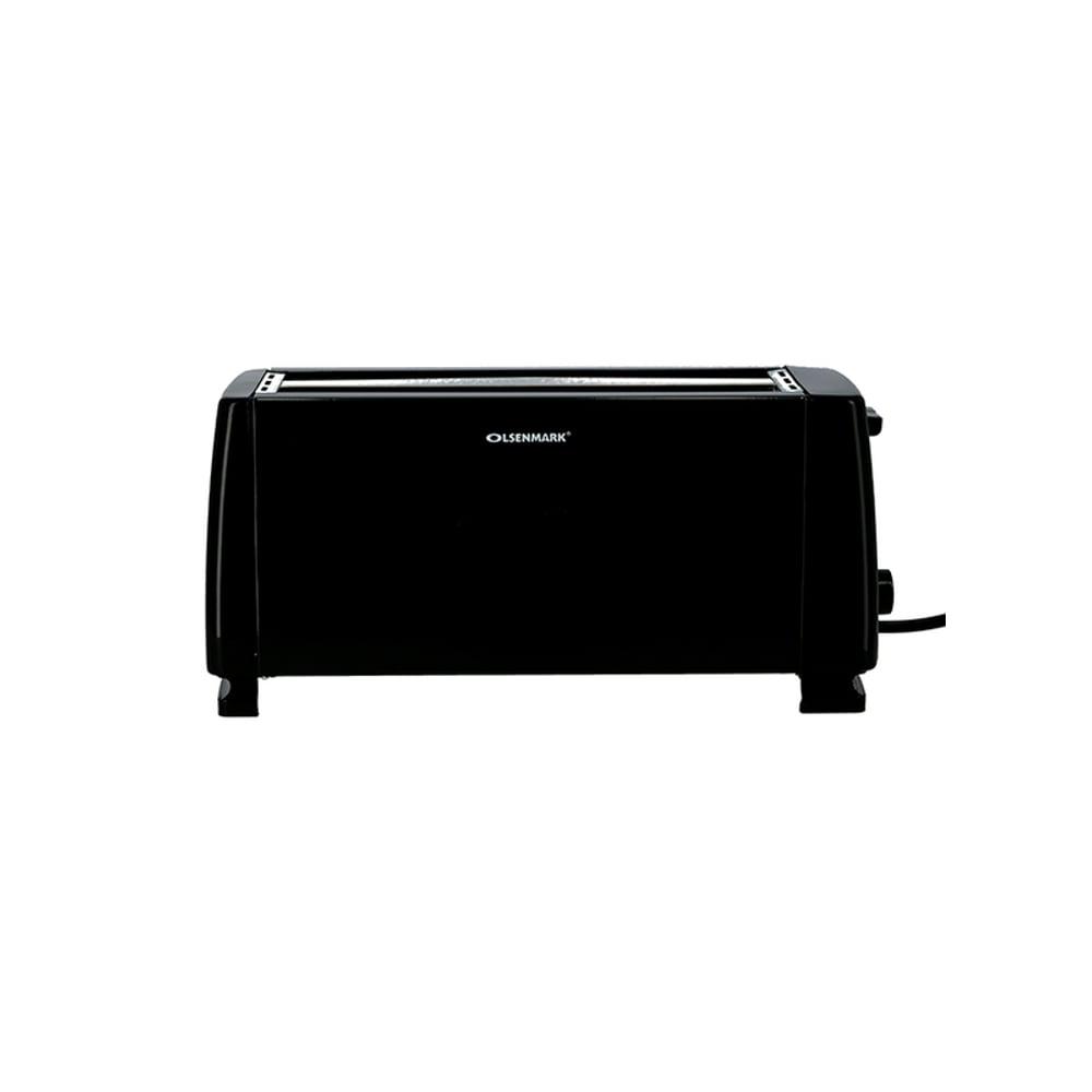 Olsenmark 4 Slices Bread Toaster, OMBT2399, Black - фото 1 - id-p115510646