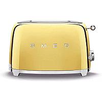 Smeg 50\'s Style Toaster Gold TSF01GOUK