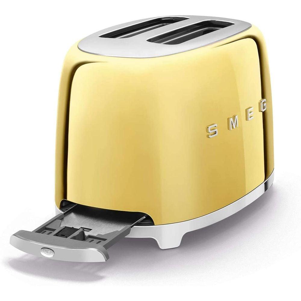 Smeg 50\'s Style Toaster Gold TSF01GOUK - фото 4 - id-p115510659