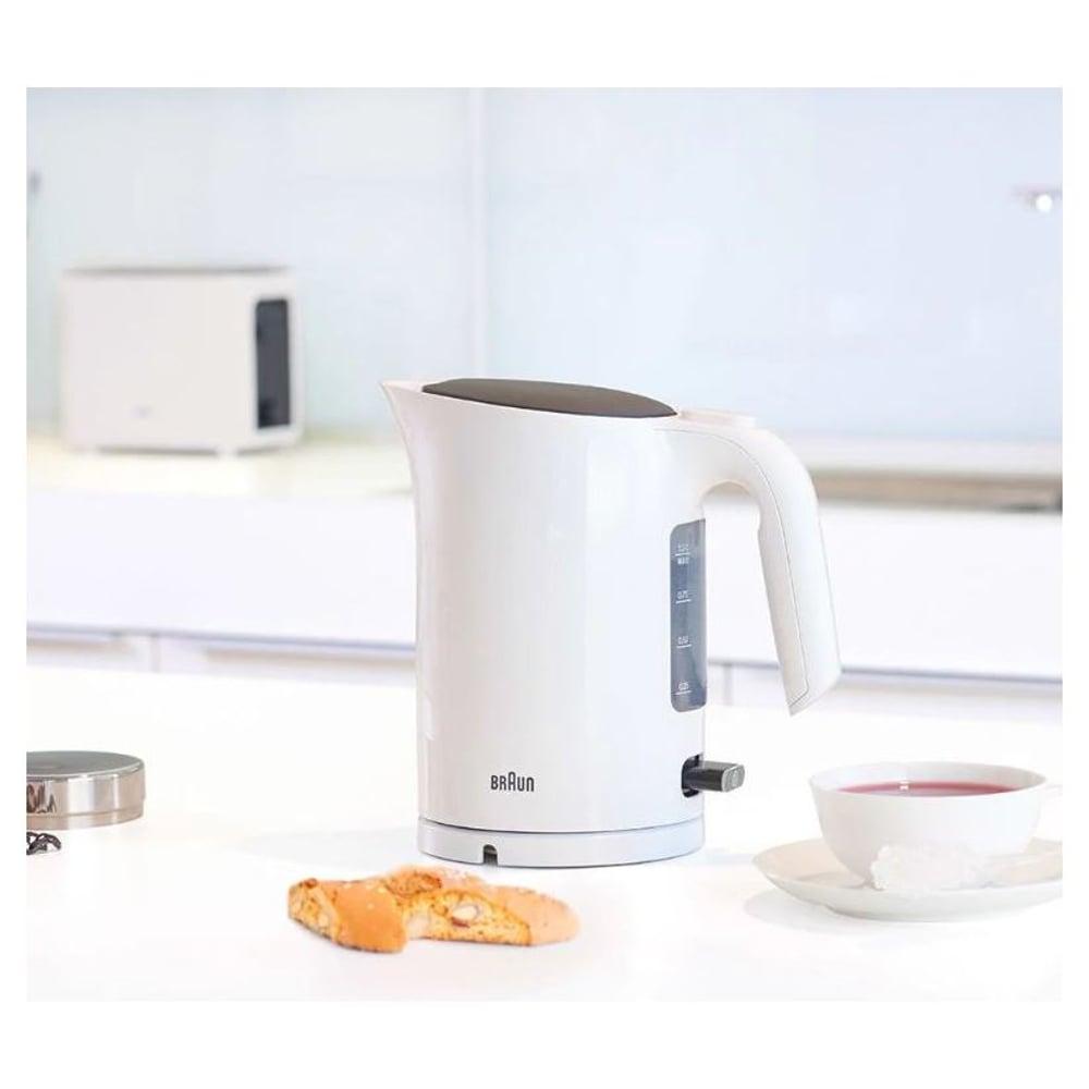 Braun Purease Kettle White 1.7 Litres WK3110WH - фото 3 - id-p115510690