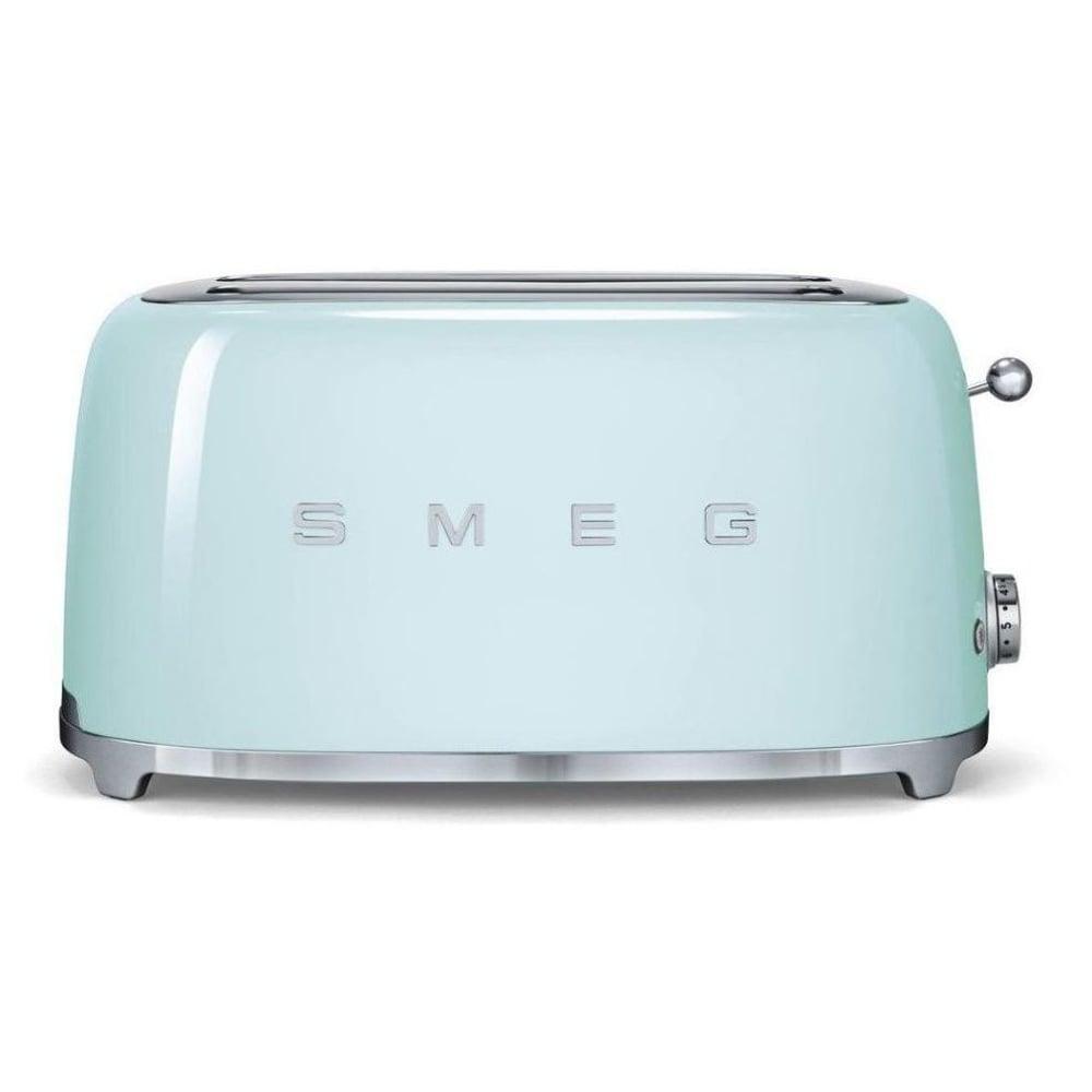 Smeg Toaster 4 Slice Pastel Green TSF02PGUK