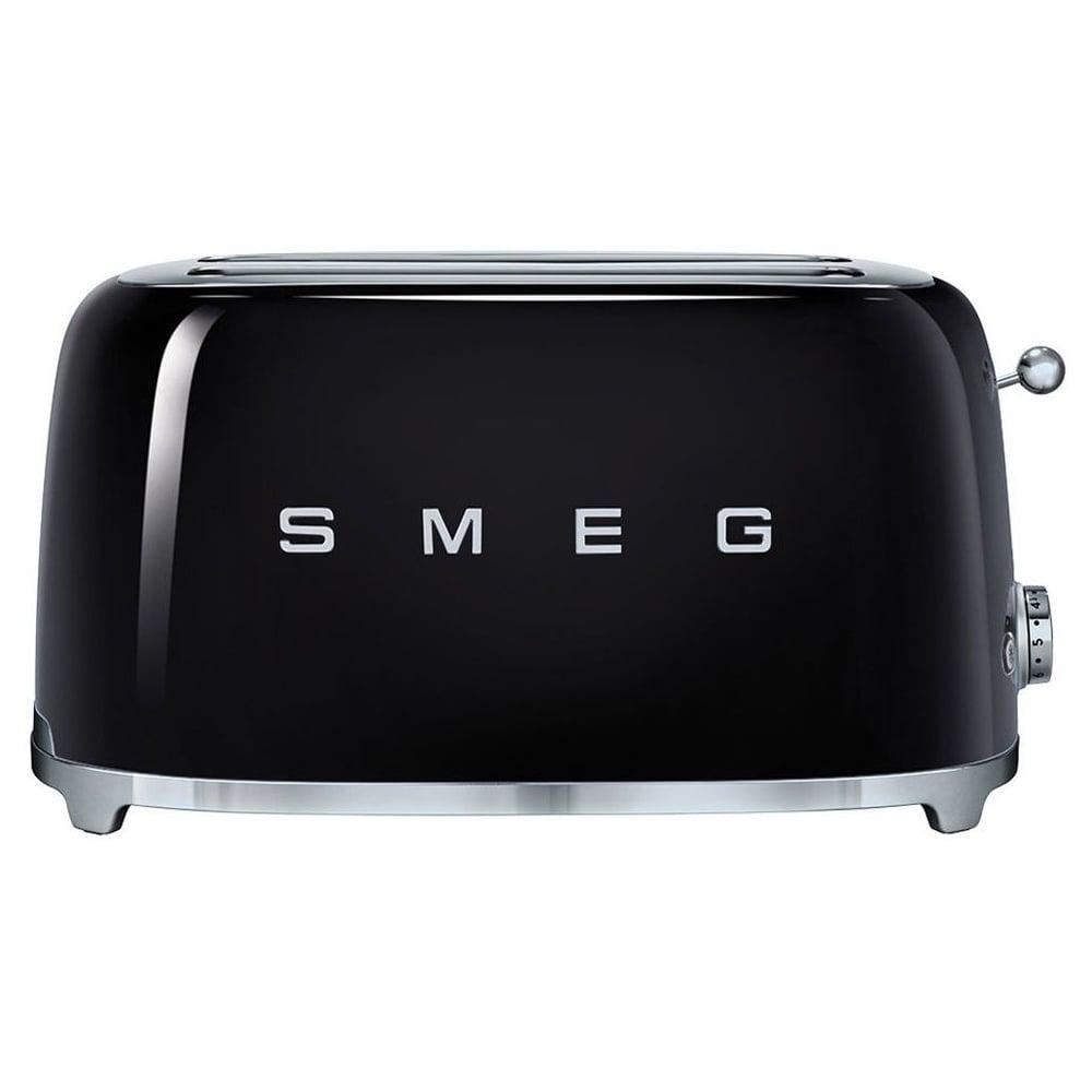 Smeg Toaster 4 Slice Black TSF02BLUK - фото 1 - id-p115510713