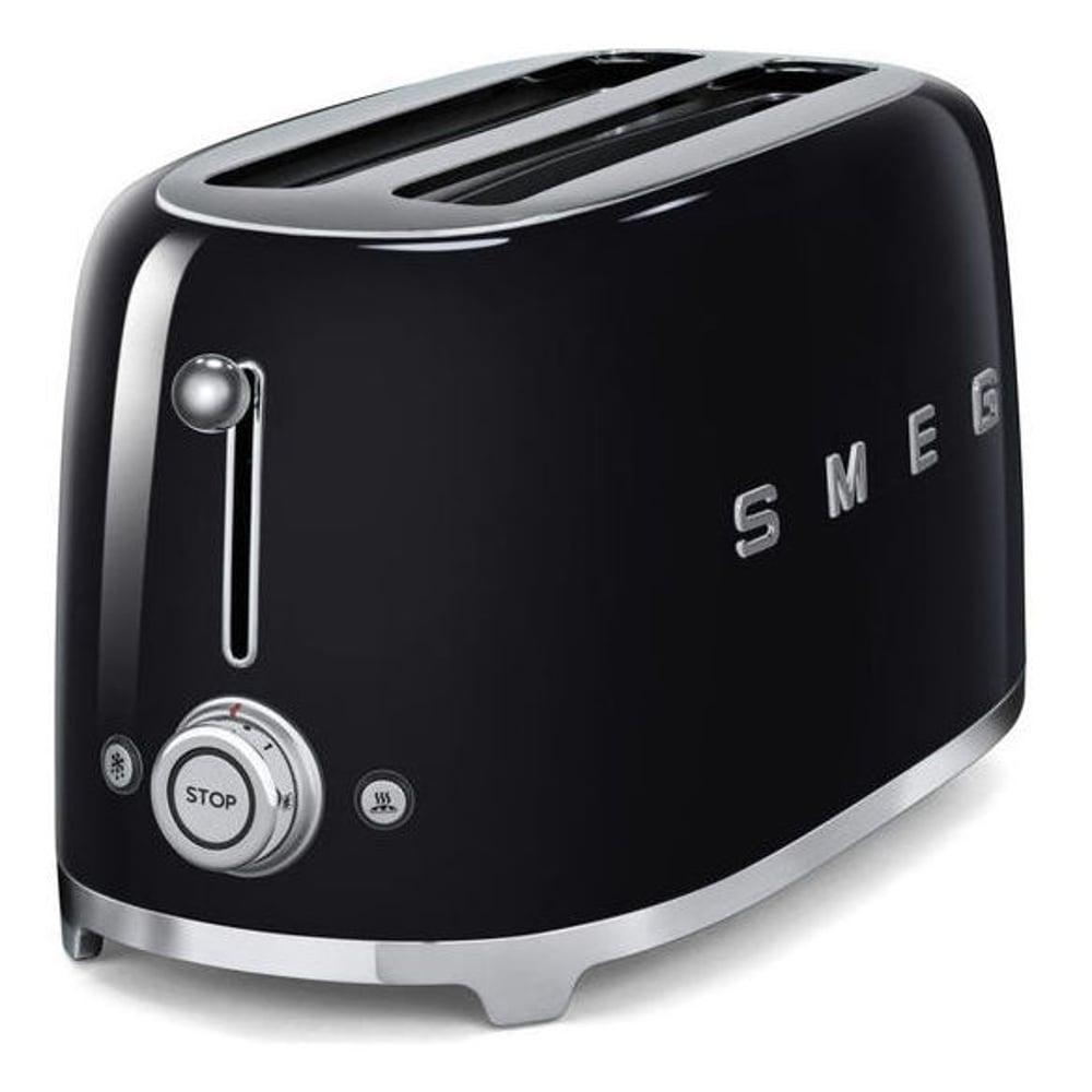 Smeg Toaster 4 Slice Black TSF02BLUK - фото 2 - id-p115510713