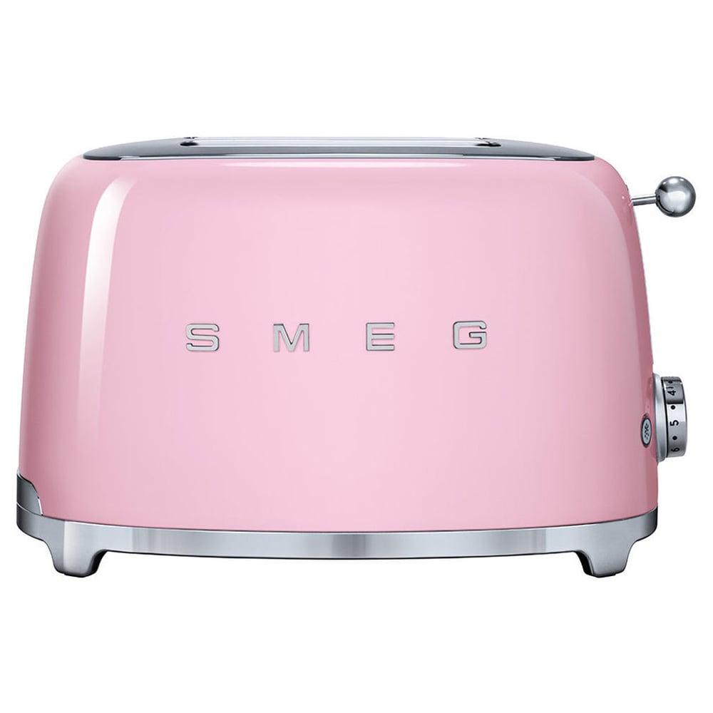 Smeg Toaster 2 Slice Pink TSF01PKUK - фото 1 - id-p115510716