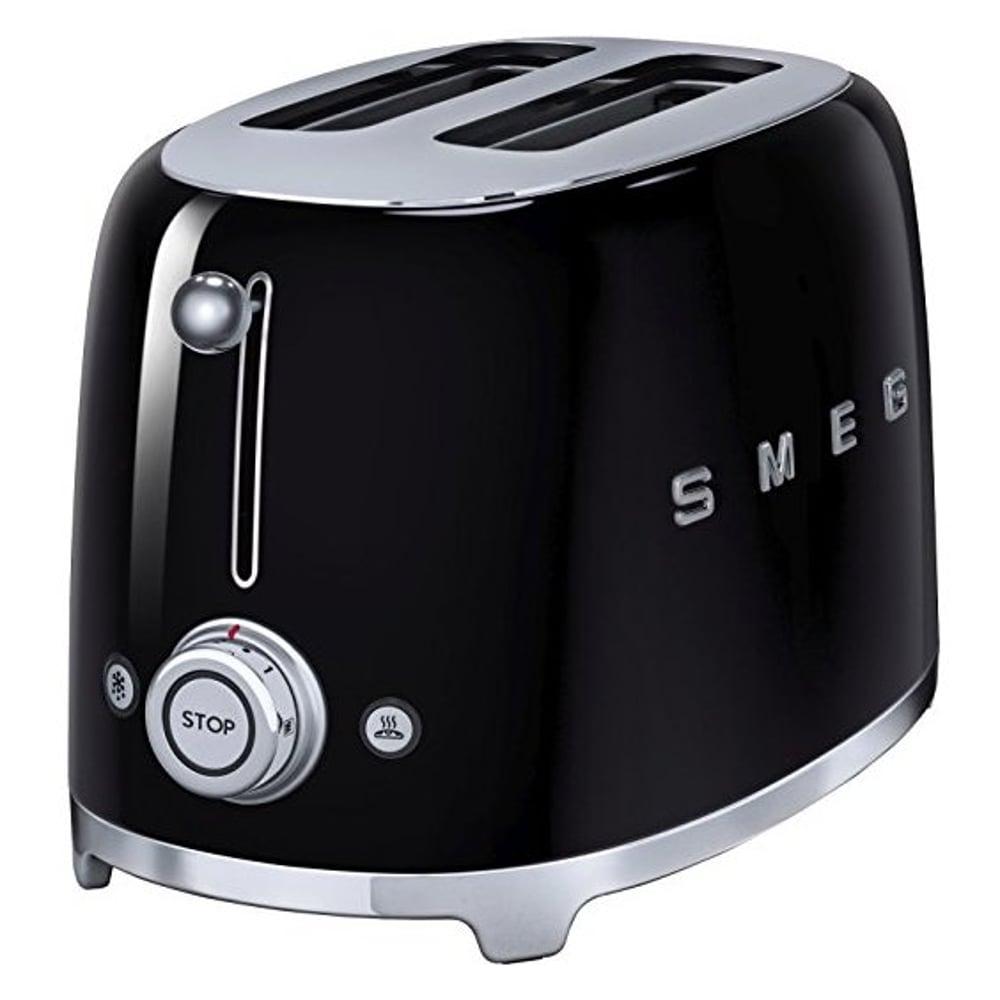 Smeg Toaster 2 Slice Black TSF01BLUK - фото 3 - id-p115510717