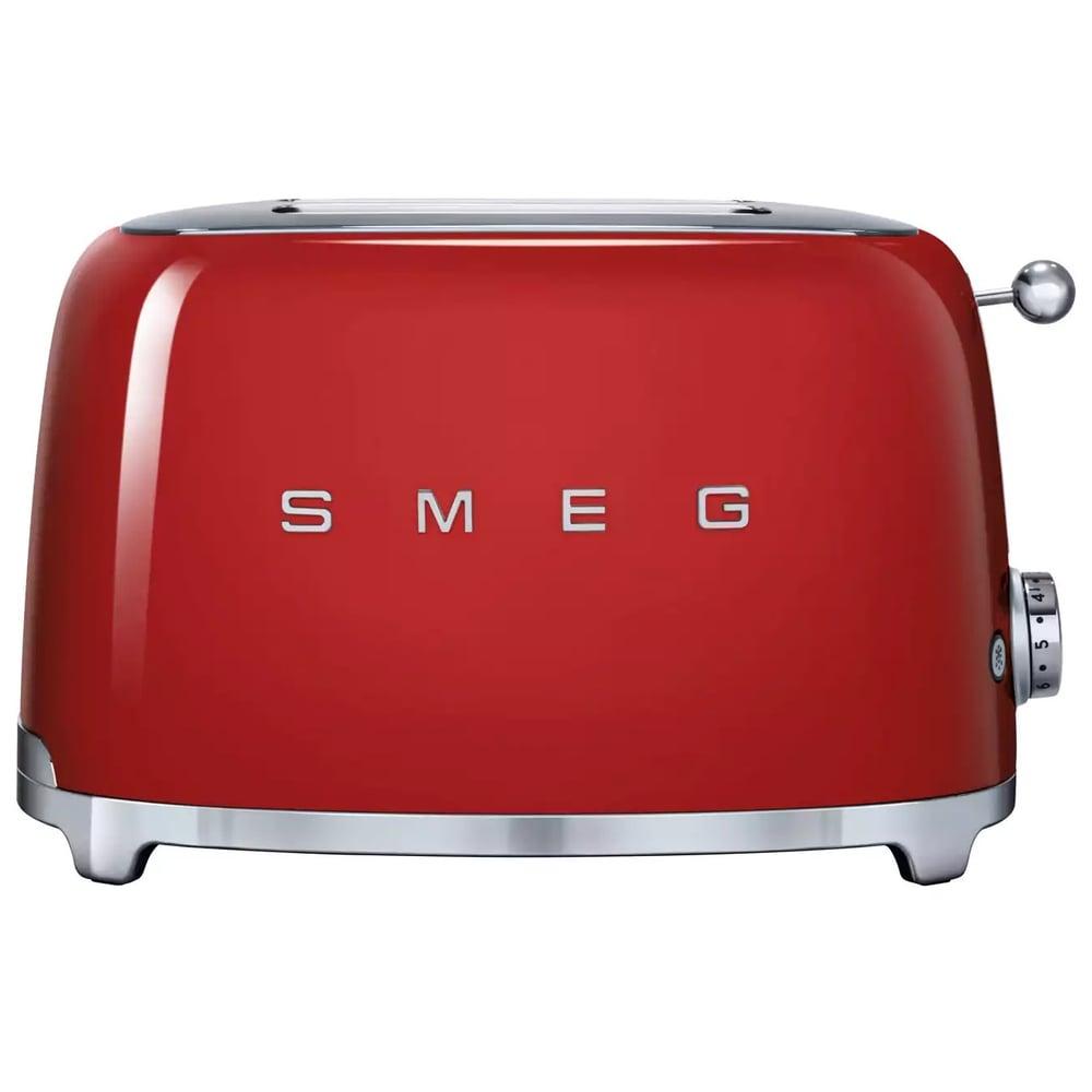 Smeg Toaster 2 Slice Red TSF01RDUK - фото 1 - id-p115510720