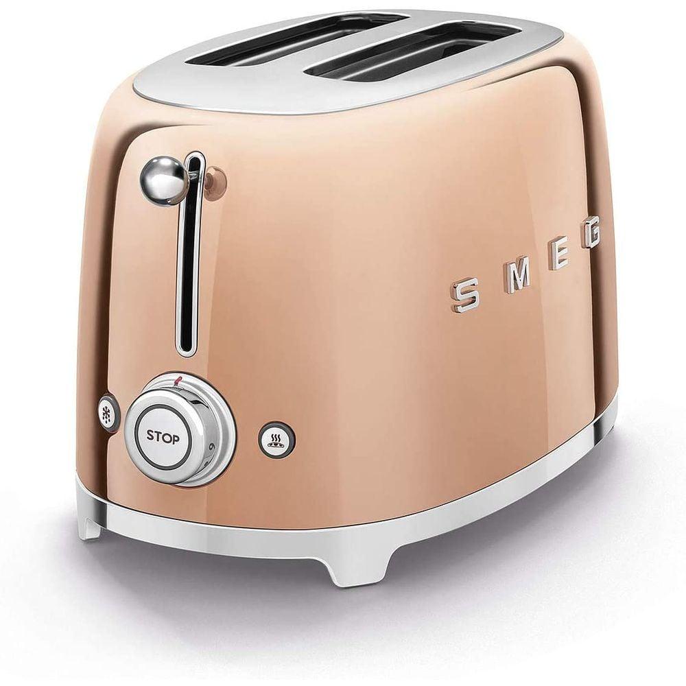 Smeg 50\'s Style Toaster Rose Gold TSF01RGUK - фото 2 - id-p115510758