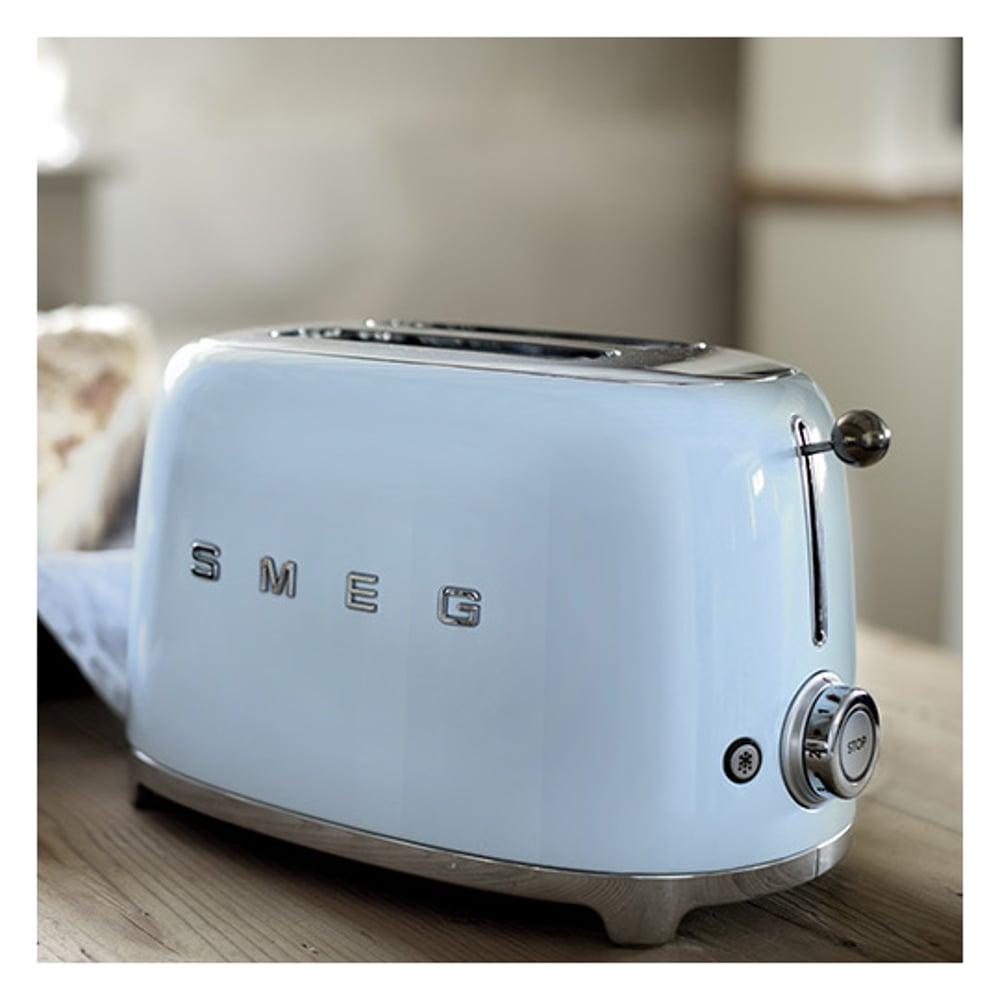 Smeg Toaster 2 Slice Pastel Blue TSF01PBUK - фото 4 - id-p115510768