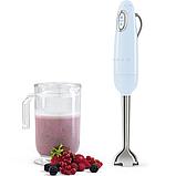 Smeg 50s Style Hand Blender Pastle Blue HBF22PBUK, фото 9