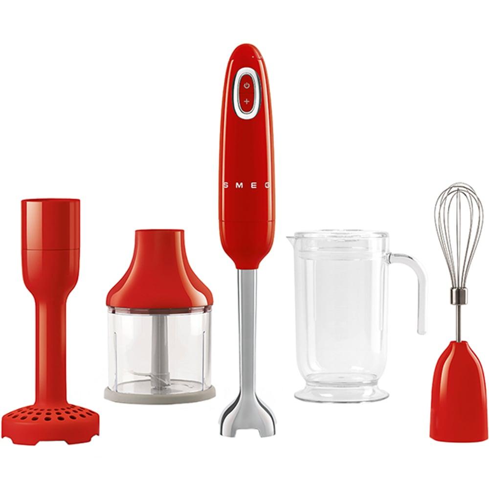 Smeg 50s Style Hand Blender Red HBF22RDUK