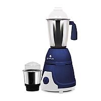Gratus 600watts 6002ti Mixer Grinder With 2 Strong Steel Jars, Powerful Copper Motor, Overload Protection, Pc