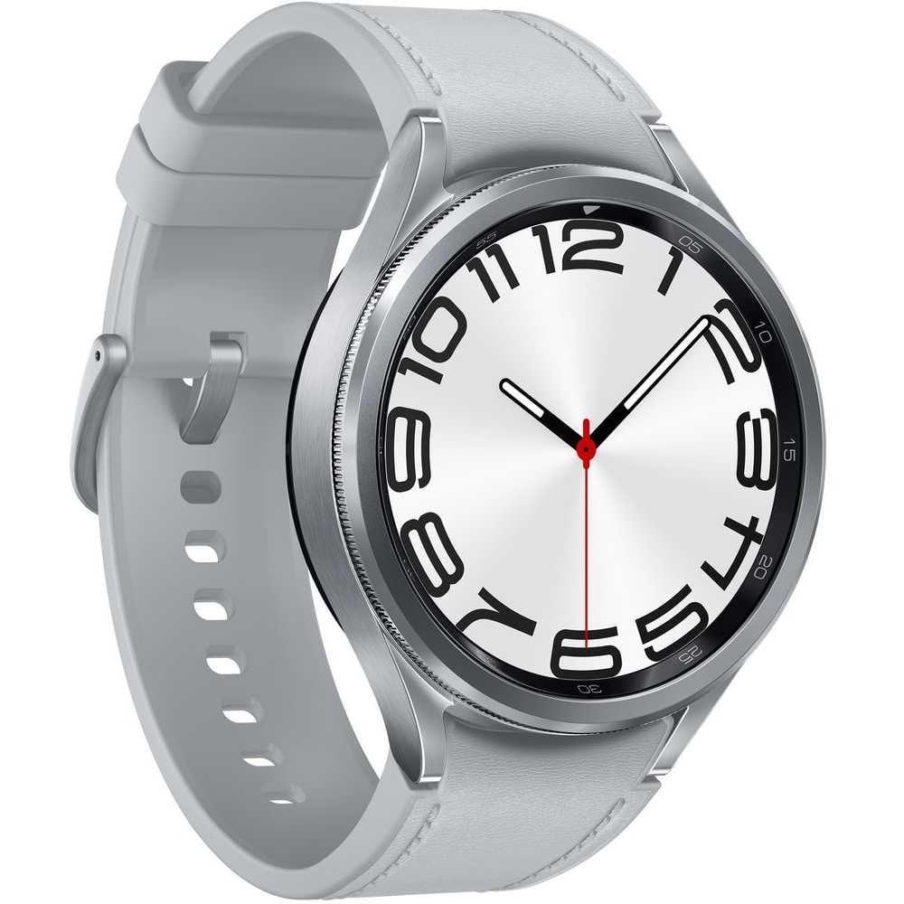 Samsung Galaxy Watch6 Classic 47mm Bluetooth Silver - фото 1 - id-p115510927