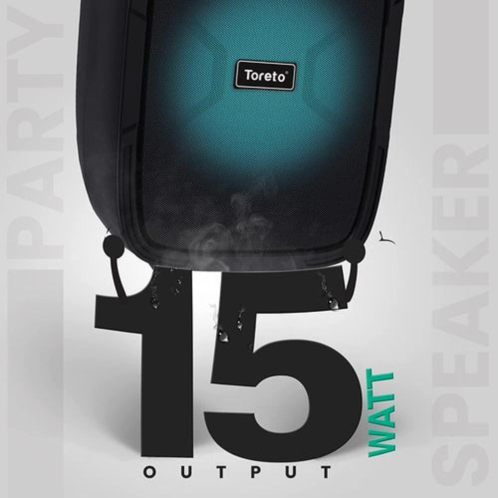 Toreto TOR-367 Revive-2 Wireless Bluetooth Super Bass Portable Party Speaker - фото 2 - id-p115510937
