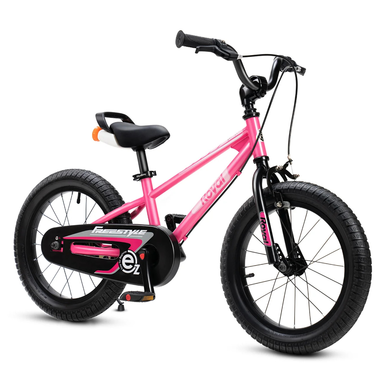 Велосипед (+беговел) 12" Royal Baby Freestyle EZ, 3-4 лет, розовый - фото 1 - id-p115511070