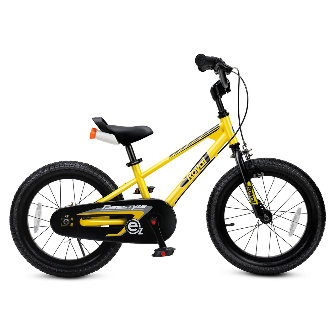 Велосипед (+беговел) 12" Royal Baby Freestyle EZ, 3-4 лет, желтый - фото 3 - id-p115511075