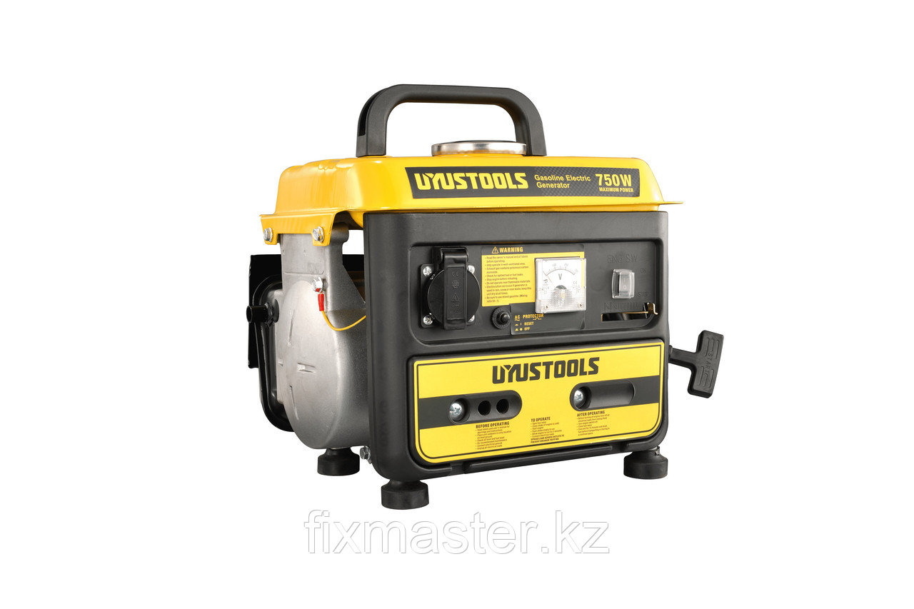 Генератор бензиновый UYUSTOOLS GEG570-CL, 750 Вт