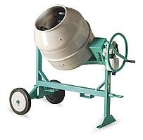 Бетоносмеситель Syntesi 350 345л, 230В, 50Гц, 1,4кВт, стальной барабан