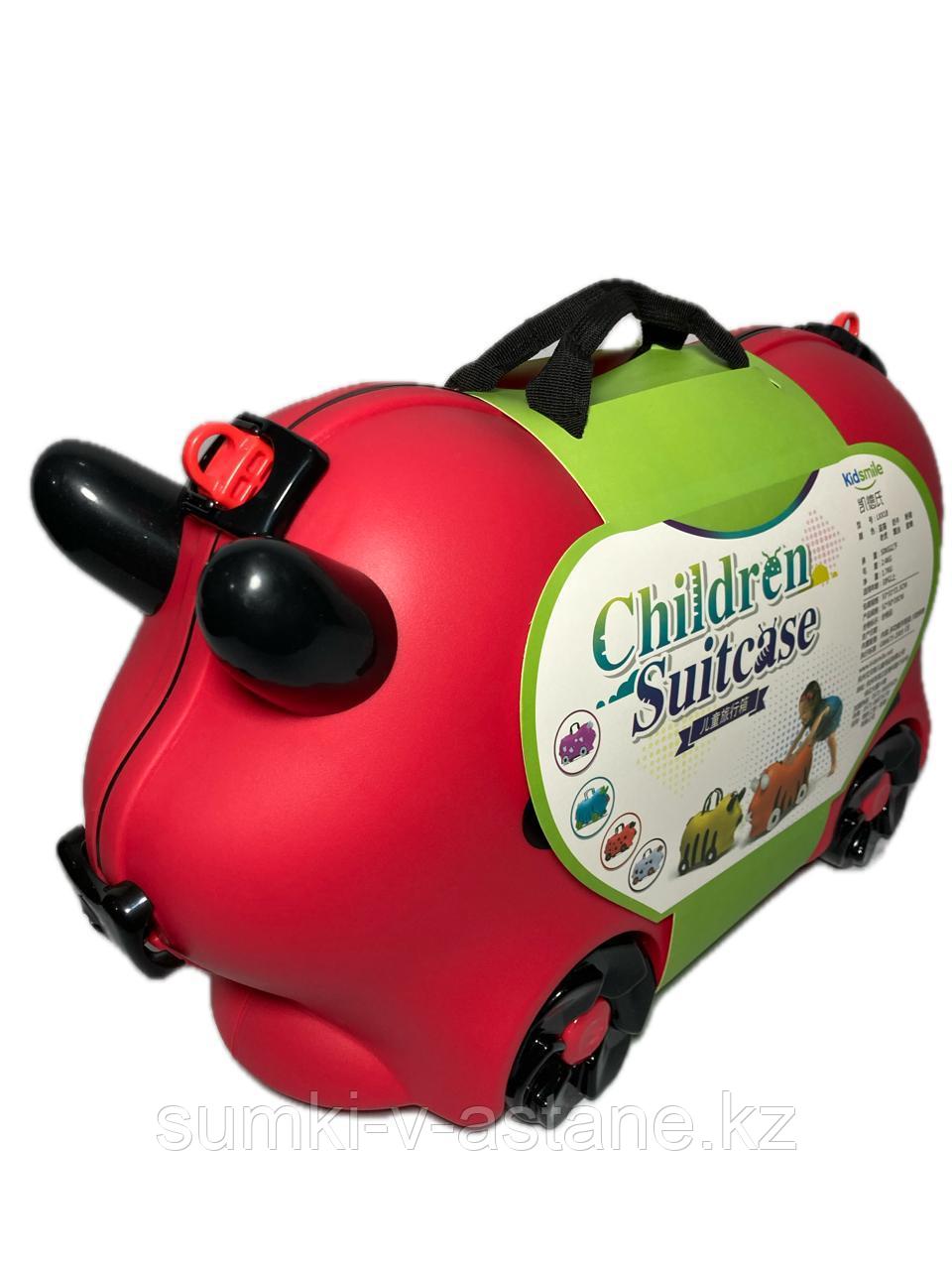 Детский пластиковый чемодан "Trunki" для детей с 3-х до 6-и лет (высота 32 см, ширина 52 см, глубина 21 см) - фото 7 - id-p96355984