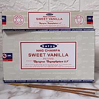 Благовония Сладкая Ваниль Sweet Vanilla Satya 12