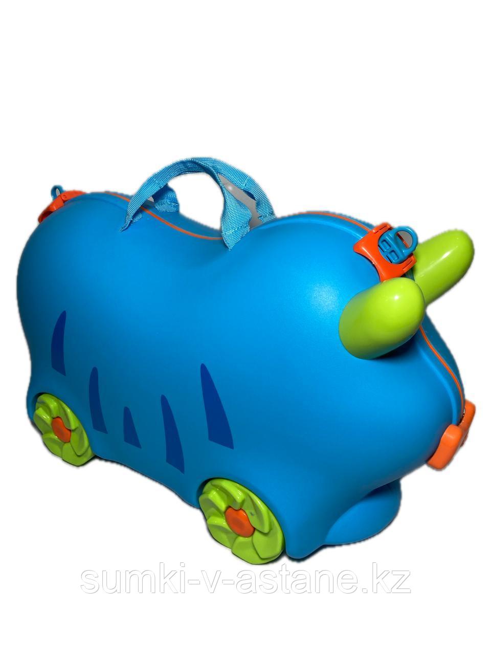 Детский пластиковый чемодан "Trunki" для детей с 3-х до 6-и лет (высота 32 см, ширина 52 см, глубина 21 см) - фото 5 - id-p96355971