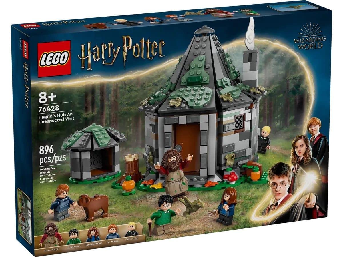 Лего Гарри Поттер Хижина Хагрида: неожиданный визит Lego - фото 1 - id-p115512155
