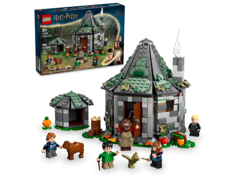 Лего Гарри Поттер Хижина Хагрида: неожиданный визит Lego - фото 2 - id-p115512155