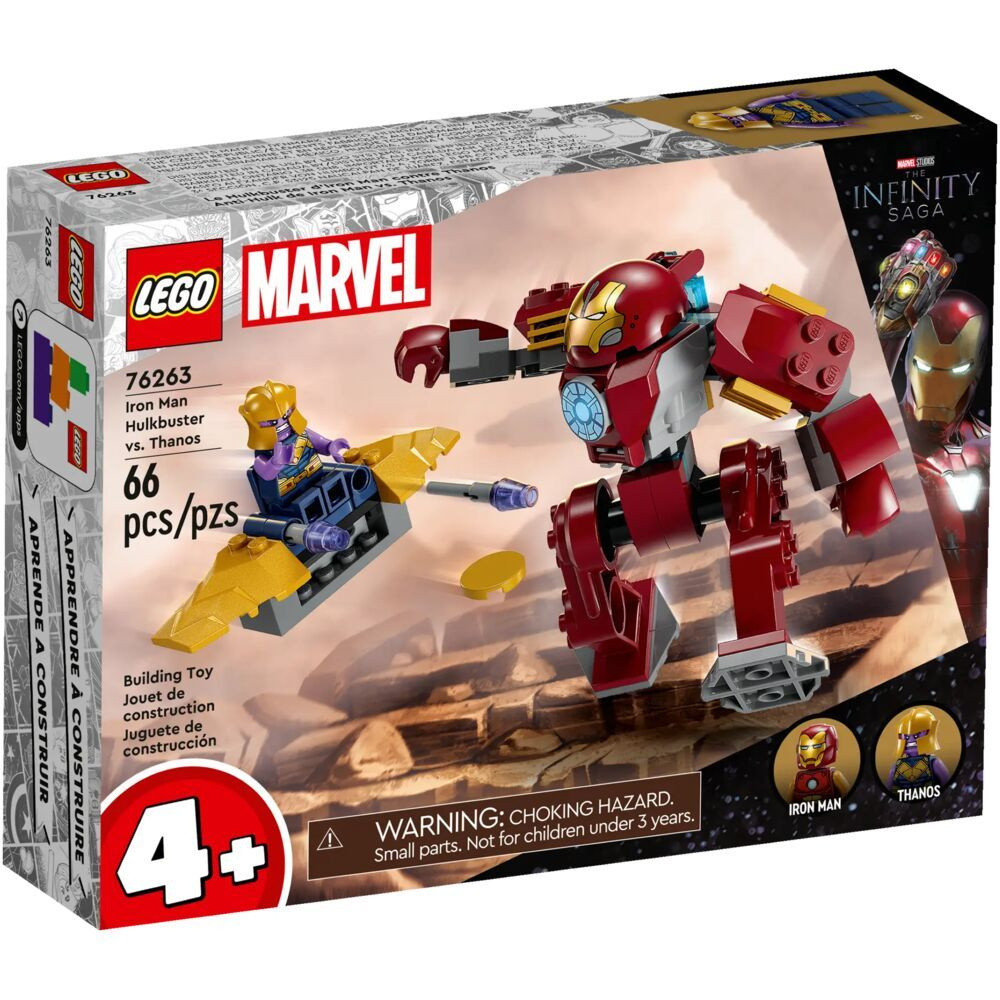Лего Супер Герои Железный человек Халкбастер против Таноса Lego