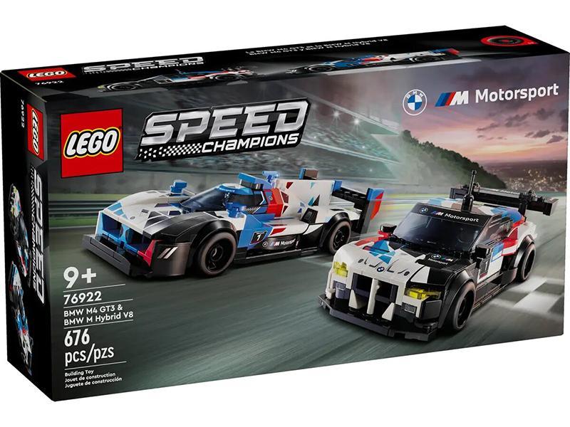 Лего Speed Champions BMW M4 GT3 и BMW M Hybrid V8 Lego