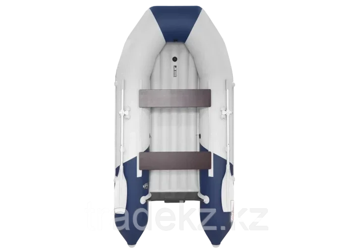 Лодка Таймень NX 2900 НДНД светло-серый/синий - фото 1 - id-p115513673