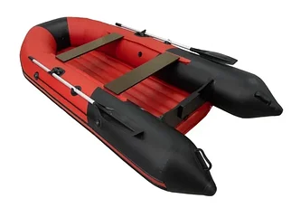 Лодка Таймень NX 2900 НДНД красный/черный, фото 2