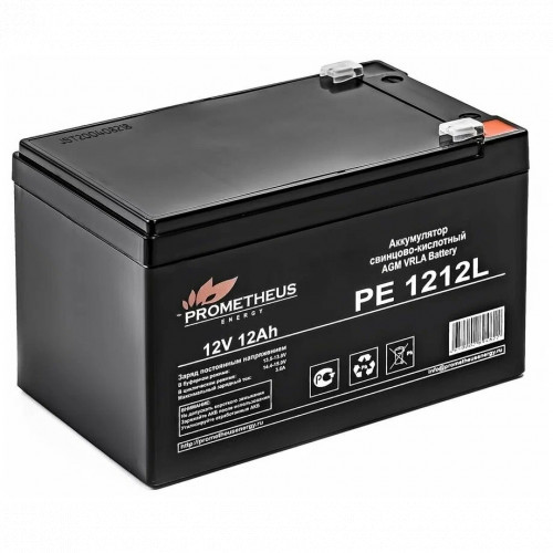 PROMETHEUS ENERGY PE 1212L сменные аккумуляторы акб для ибп (PE 1212L) - фото 1 - id-p115514231