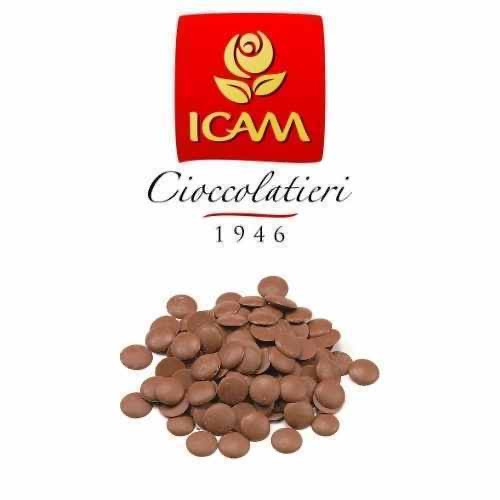 Шоколад Молочный "ICAM" 33% Италия - фото 1 - id-p115514530