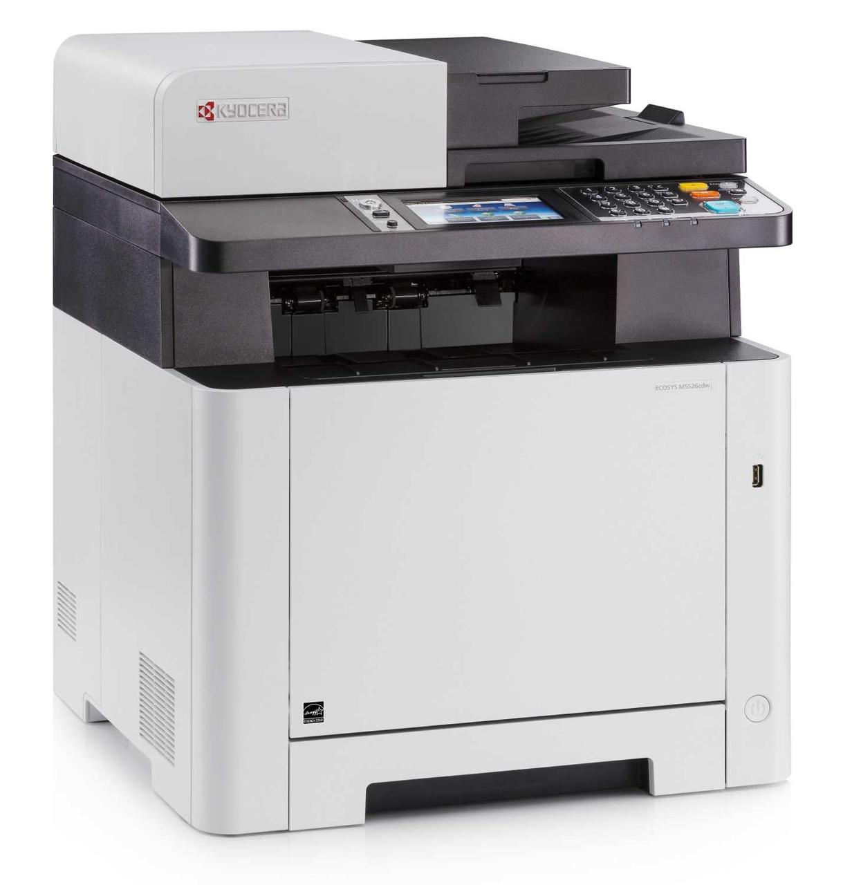 Цветной копир-принтер-сканер-факс Kyocera M5526cdw (А4,26 ppm,1200 dpi,512 - фото 3 - id-p115515155