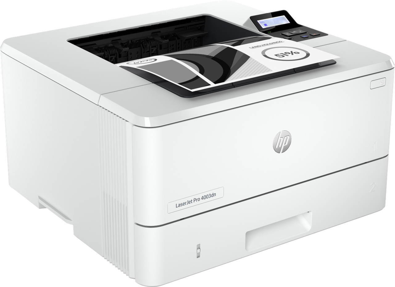 Принтер HP LaserJet Pro 4003dn (A4), 40 ppm, 256MB, 1.2 MHz, tray 100+250 pages, USB+Etherneti, Print Duplex, - фото 2 - id-p115515161